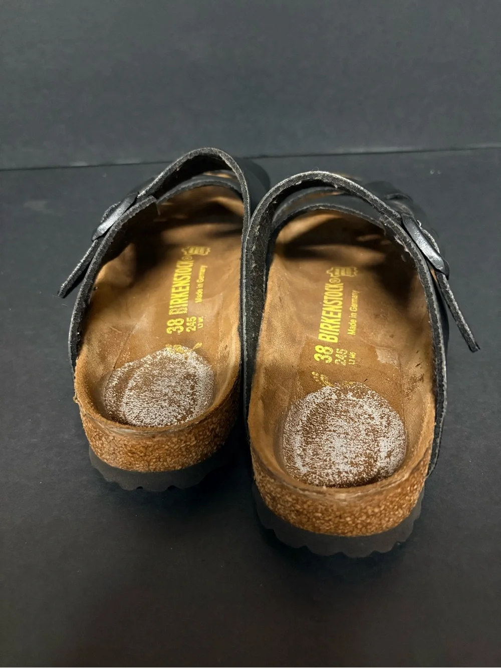 Birkenstock Black Leather Multi-Strap Women’s Sandal